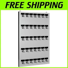 Effortless Key Management: 35 Bolted Hooks with Name Plate Customization