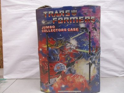 1984 Tara Toy Transformers Jumbo Collectors Case