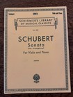 Schubert Arpeggione Sonata for Viola and Piano - New part/score - FREE SHIPPING! — photo 1