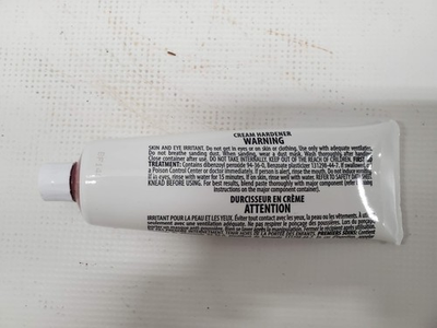 #ad #ad 4oz 113g Valspar USC Chemical Cream Hardener Red Squeeze Tube For Body Filler $7.49