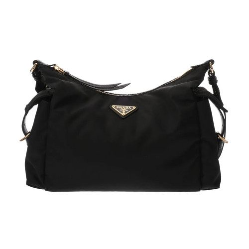 Prada Re-Nylon 1BC264 Shoulder Bag Nylon Black #WB4493