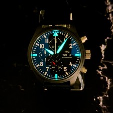 IWC Pilot Top Gun Chrono IW389101 Black Dial Ceramic 44.5mm Men's Watch Full Set 10