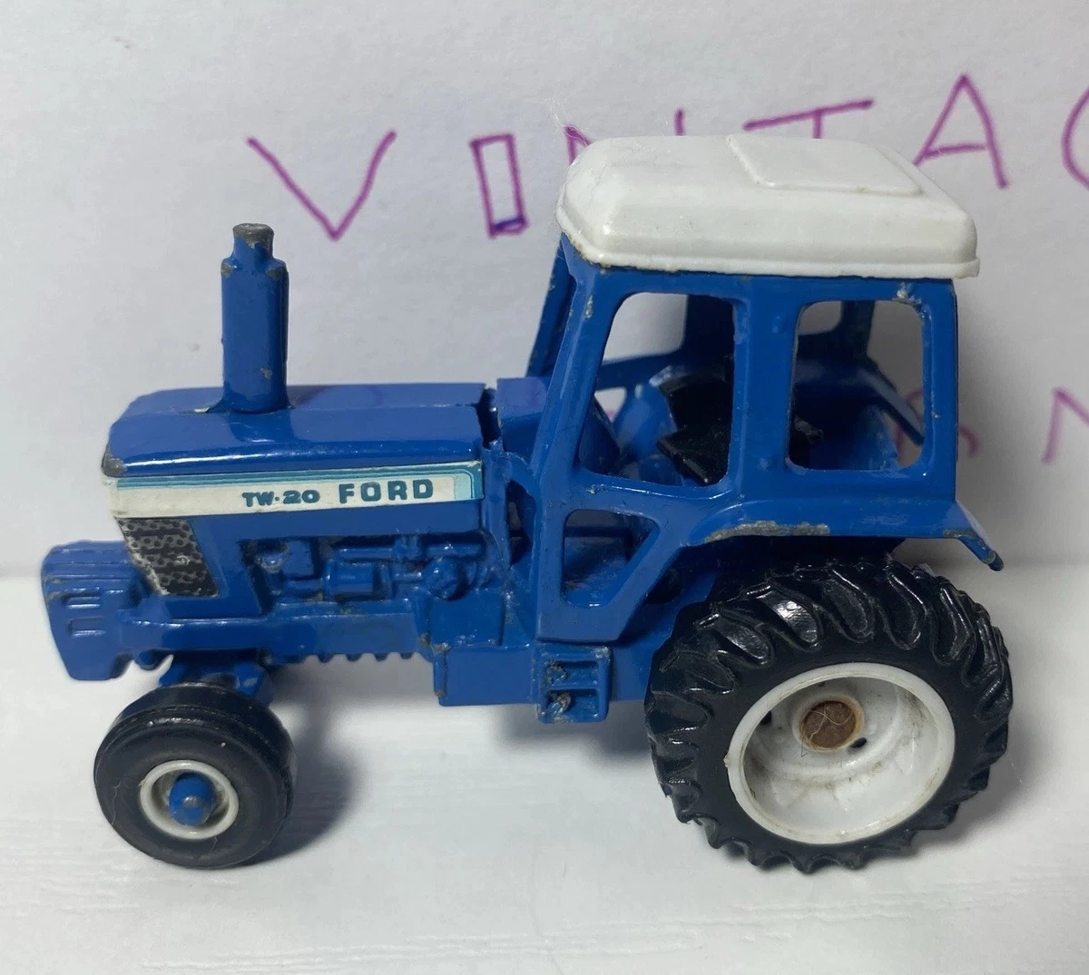 Ertl Ford Blue Vintage Manufacture Diecast Farm Vehicles for sale