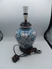 Large Vintage Blue & White Ginger Jar Table Lamp Oriental Asian Decor
