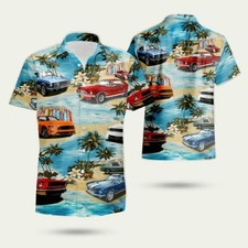 Mustang Car Hawaiian Shirt