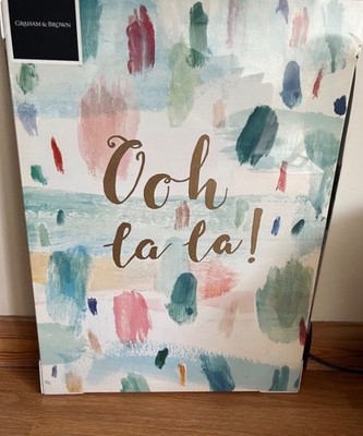 ''Ooh La La'' Graham und Brown Wandbild Leinwanddruck. Neu. Ideal für Teenagerzimmer