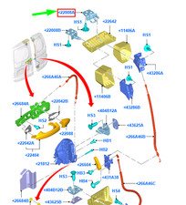 Porte arrière et accessoires Ford TOURNEO