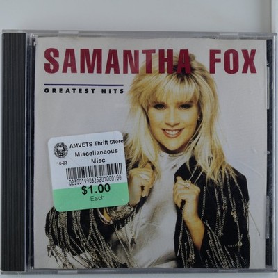 Samantha Fox   Greatest Hits CD 1992 BMG Direct Club Edition Pop Jive