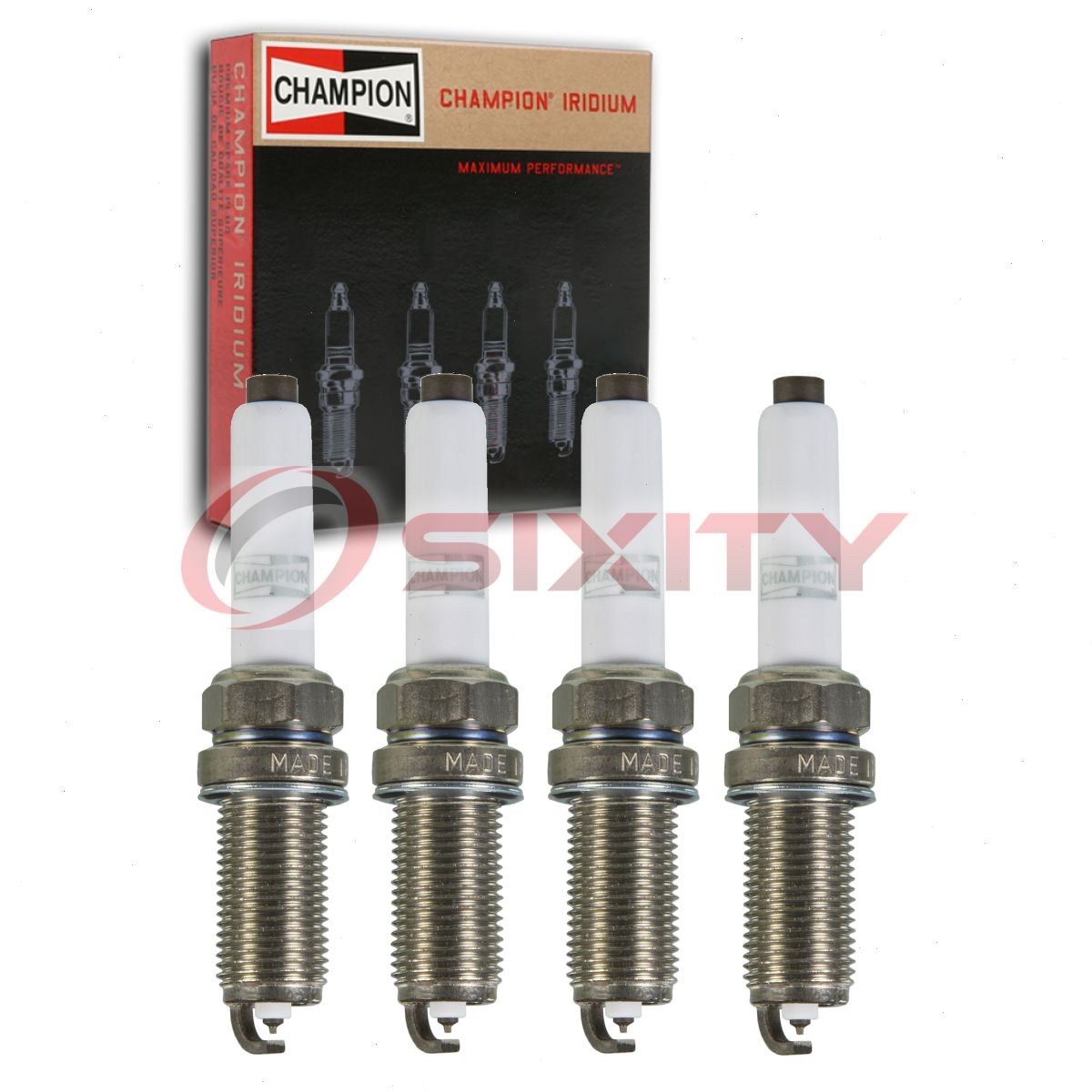4 pc Champion Iridium Spark Plugs for 2018-2019 Audi A5 Quattro 2.0L L4 xc
