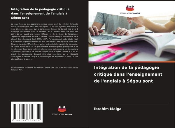 Ibrahim Maiga | IntéGration De La PéDagogie Critique Dans L'enseignement De...-image