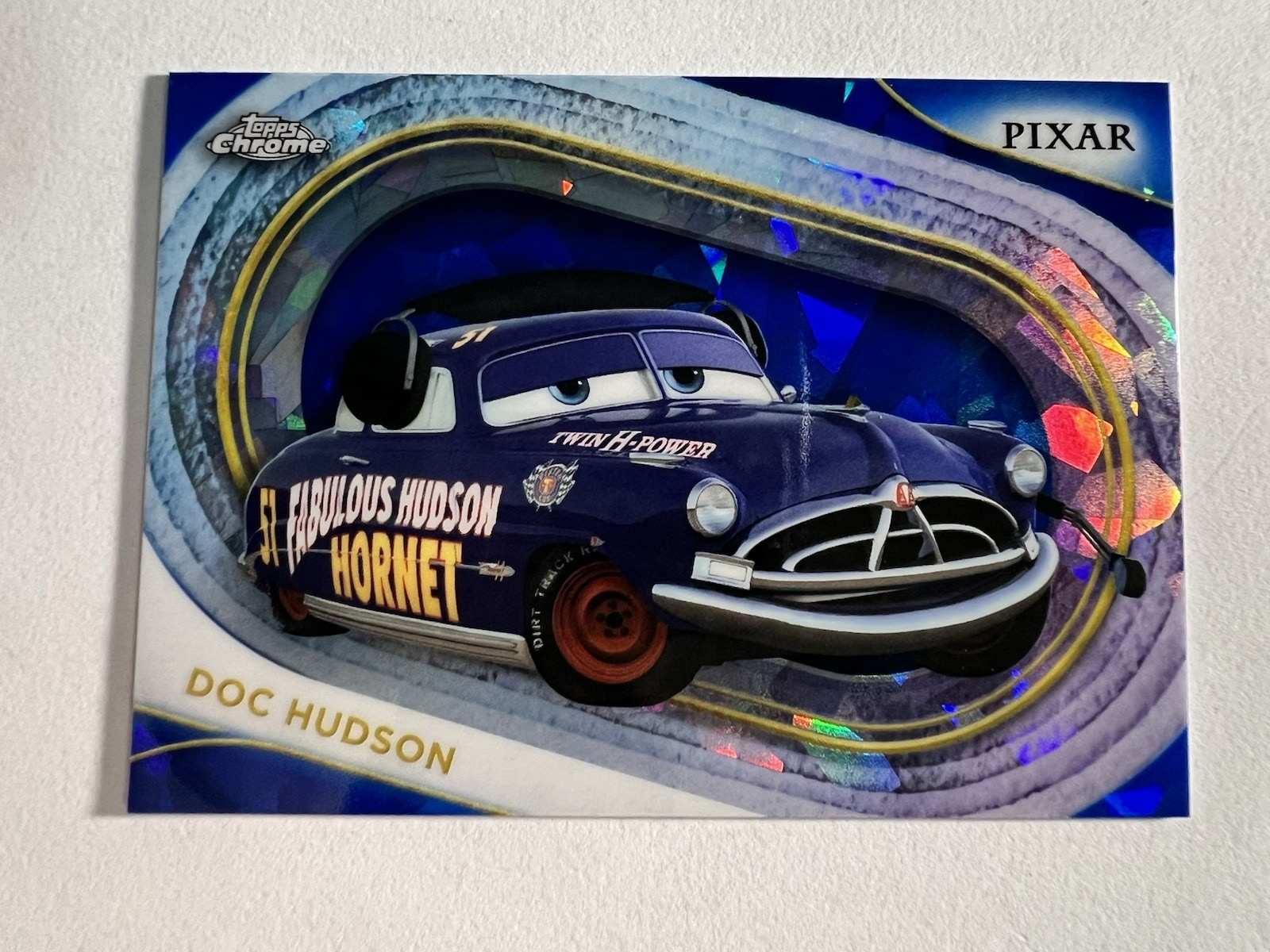 2025 Topps Chrome Disney Sapphire Edition #54 DOC HUDSON Base Cars