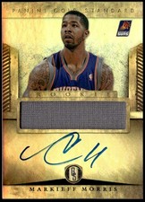 2012-13 Panini Gold Standard #281 Markieff Morris Rookie Patch Auto E1