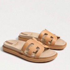 Sam Edelman Valeri Slide Sandal Natural Leather 9
