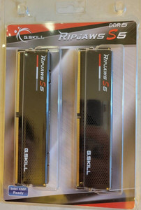 G.skill 64 GB, 32 GB x 2, Desktop Memory, DDR5-6000, F5-6000j3040G32GX2-RS5K