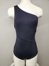 NWT Cupshe Women's One Piece Swimsuit Size Medium Black Slim  Sculpt.