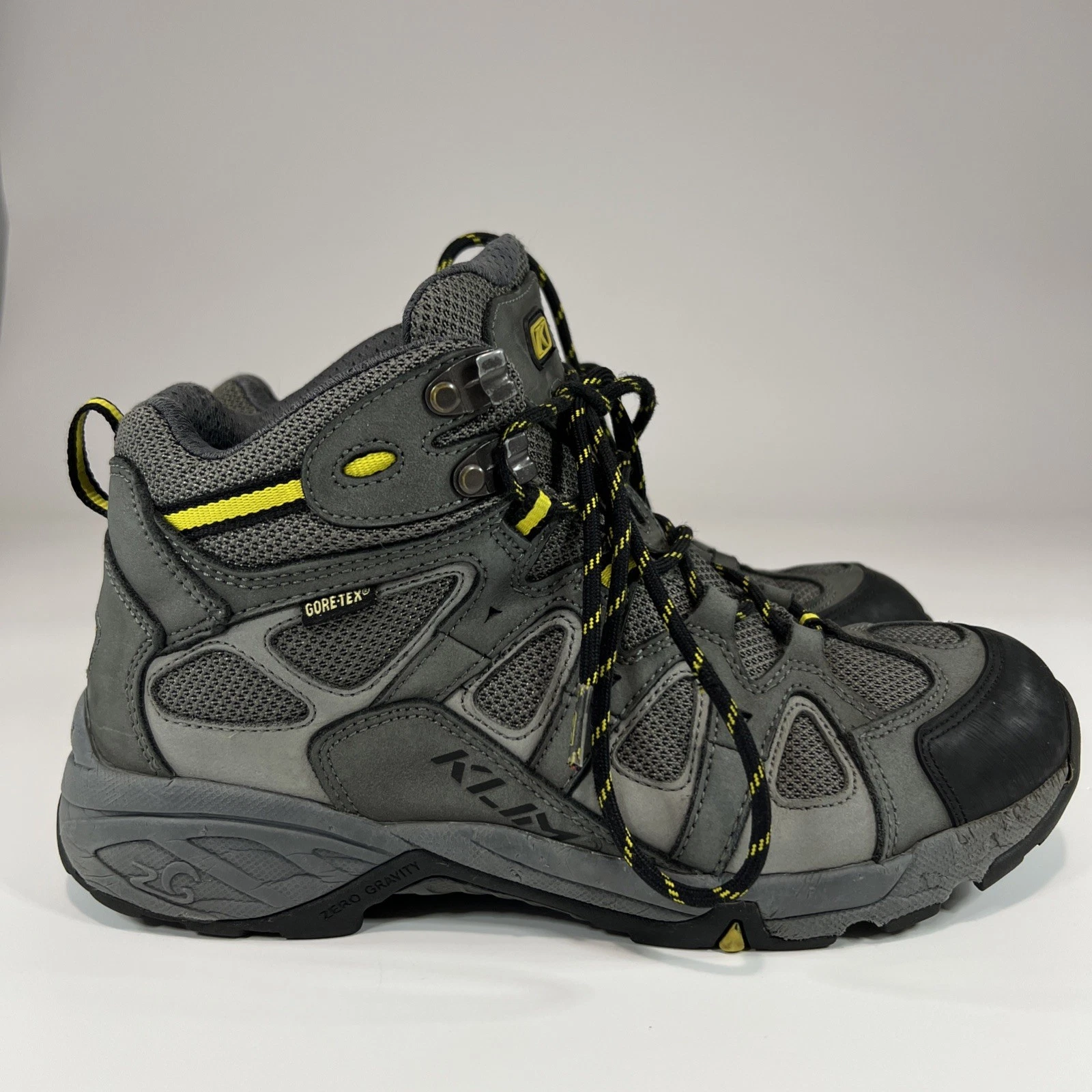 Klim HyperGrip Goretex Boots Men’s Size 9 Gray Mountain Hiking Camping
Opens in a new window or tab