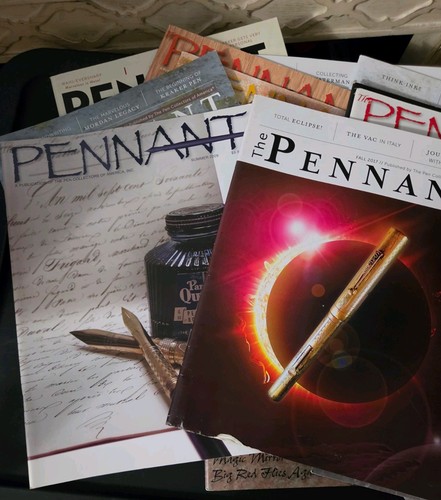 The Pennant Magazine Lot of 15 Pen Collectors Swan Waterman Fountain Pens