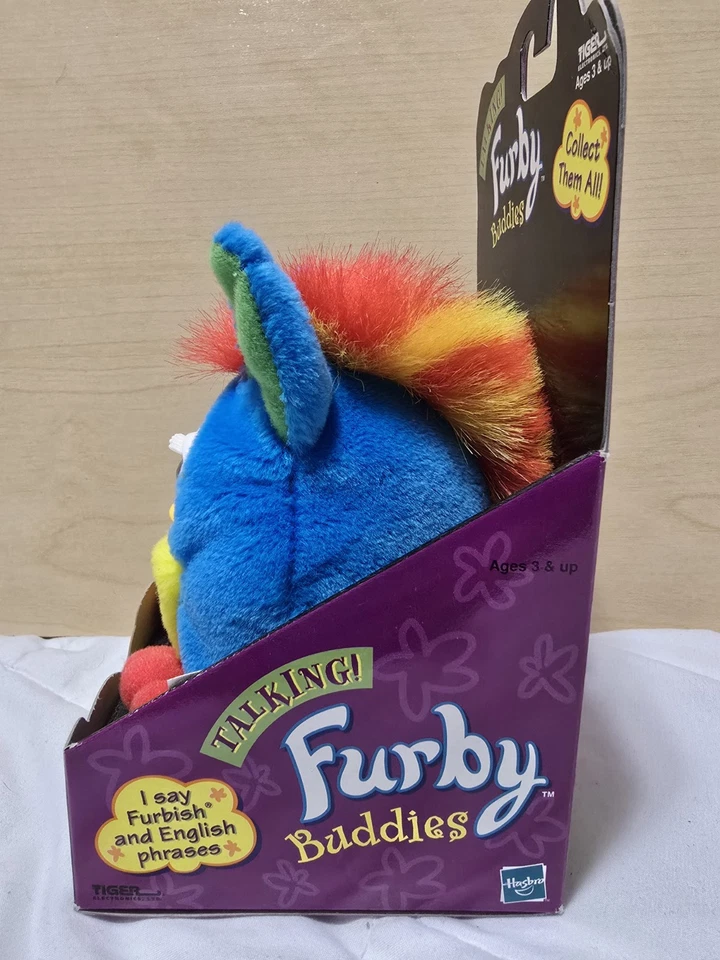 1999 Hasbro Tiger электронный говорить Furby друзья модель 70-753 новый в коробке - Изображение 3 из 4