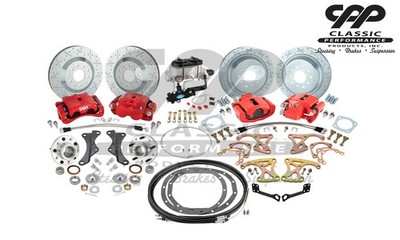 1964-72 GM A-Body 13''/ 13'' Big Brake Conversion ZERO OFFSET 4-Wheel Disc System