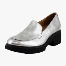 Naturalizer Cabaret Women's Loafers  Slip-Ons Pewter Size 11 M