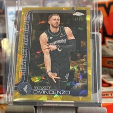 2025-2026 Topps Chrome Update Sapphire Donte Divinchenzo Gold/50🔥TIMBERWOLVES