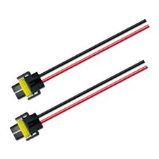 H11 H9 H8 880 881 Wiring Harness Socket Female Pigtail Connector for Headlight