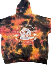 ASSHOLES*S Men's Live Forever Pullover Hoodie Sweatshirt Size L