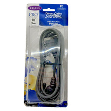 Belkin Direct Cable FD35508-10 PC-to-PC File Transfer DB25 Male / Male 10'