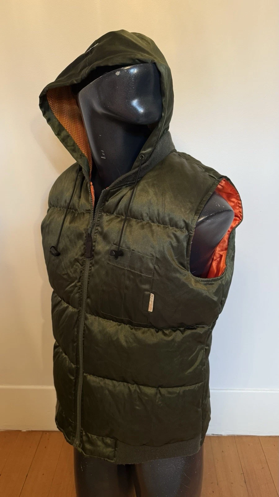 Vintage Harajuku Streetwear Puffer Vest XL Sugar Brand 90’s Surplus Down Filled image 1