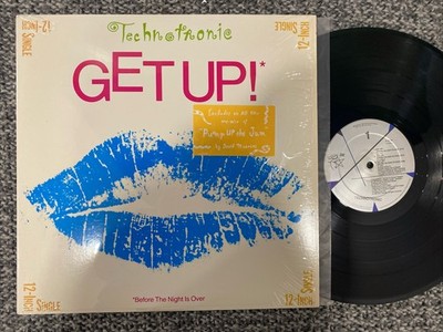 Technotronic Lp 12  Get Up ! 1990 N. Mint in shrink