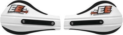 Enduro Engineering Evo 2 Outer Mount Roost Deflectors - White Motorcycle ATV/UTV