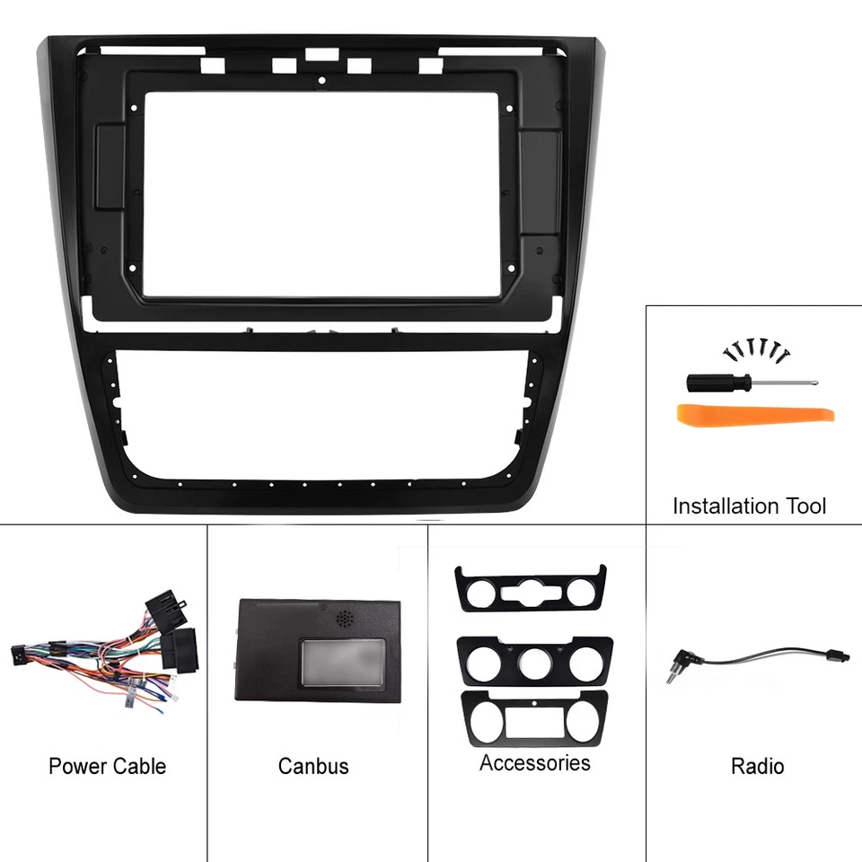 64G Android 15 Autoradio Apple Carplay GPS Navi WiFi Für Skoda Yeti 5L 2009-2017 - Bild 3 von 4