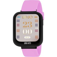 Smartwatch LIU JO LUXURY VOICE SWLJ108 Silicone Pink Black Touchscreen