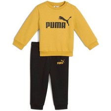 PUMA TUTA COMPLETA GIROCOLLO BAMBINO 686280 62 GIALLO NERO DA 0/3 M A 3/4 A