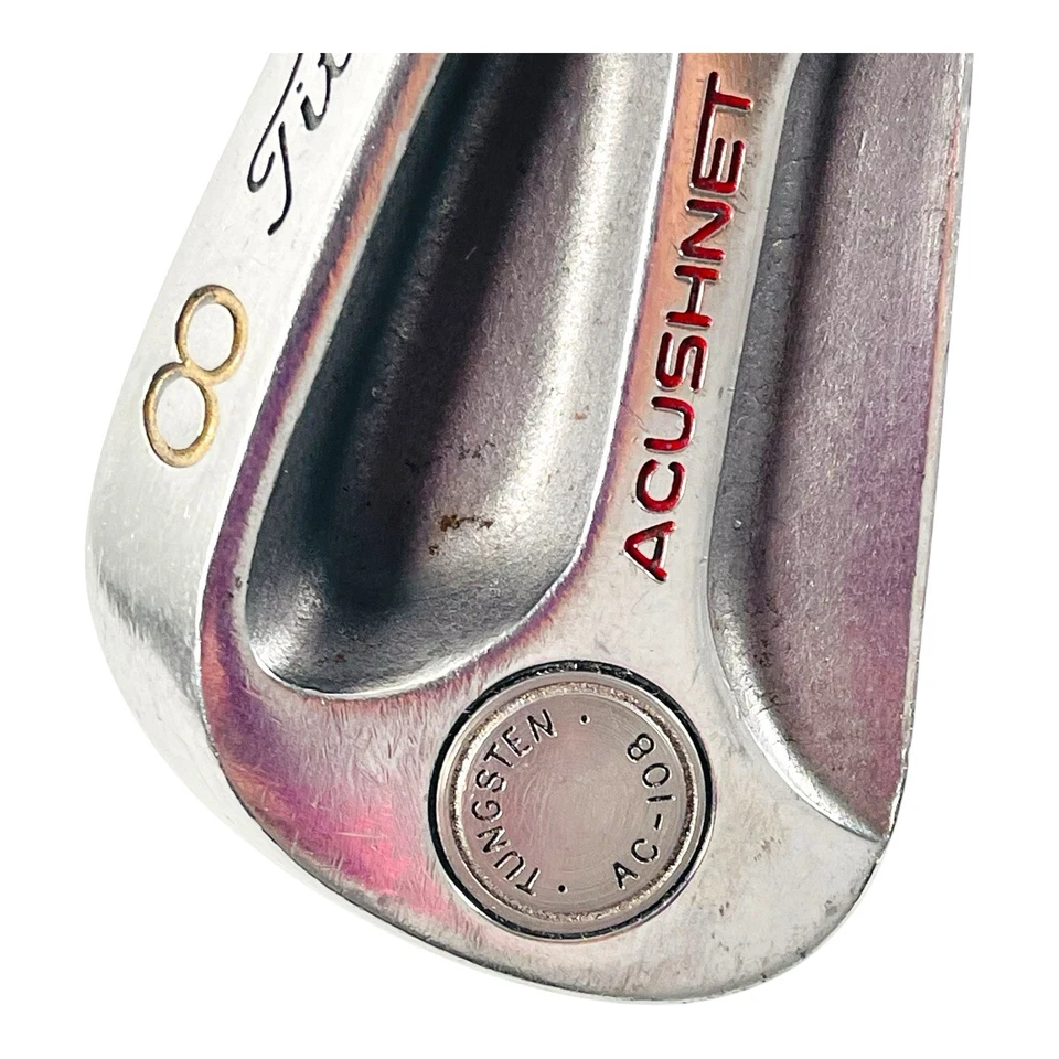 Titleist Acushnet AC-108 Tungsteno 8 Hierro Verdadero Temper Eje de Acero Damas 35" Derecha Foto 4 de 4