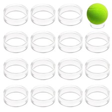 15Pcs Baseball Holder, Sphere Holders Ball Stand one size, Transparent