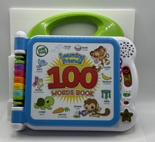 LeapFrog Learning Friends 100 Words Book Leap Frog Interactive Tested WORKS 
