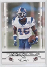 2008 Prestige Rookie Dominique Rodgers-Cromartie #131 Rookie RC