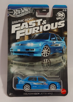 Hot Wheels Fast & Furious Vokswagen Jetta MK3 3/5 Graphic Remix JBY46