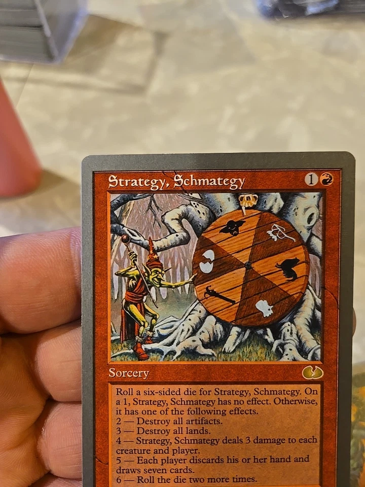MTG  Unglued Strategy, Schmategy NEVER PLAYED  - Image 2 of 4