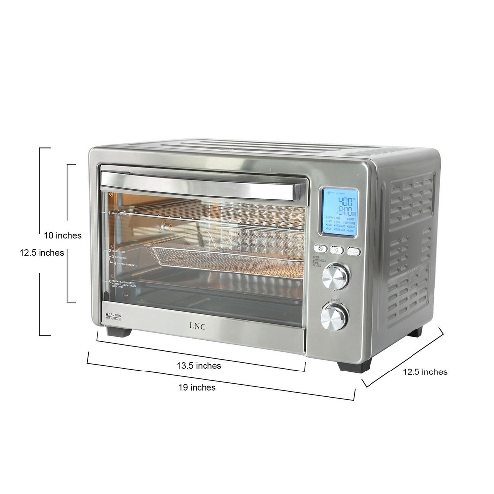 12-in-1 Air Fryer Toaster Oven with Speedy Convection 34 QT Large Capacity 12-in-1 Air Fryer Toaster Oven with Speedy Convection 34 QT Large Capacity