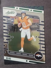 2024 panini absolute football Bo Nix #112 green parallel (RC)