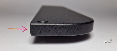 Thorens TD 124 mk1 compatible Tonearm Board  ''with straight edge'' Corian Panel