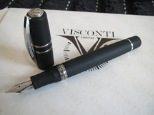 Visconti Homo Sapiens LP Steel Age Midi fountain pen 14kt Au Broad nib MIB