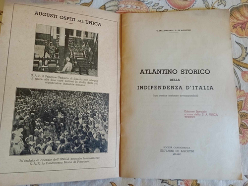 Atlantino storico indipendenza d'Italia, de Agostini, Ventennio, Ed. Unica - Foto 3 di 10