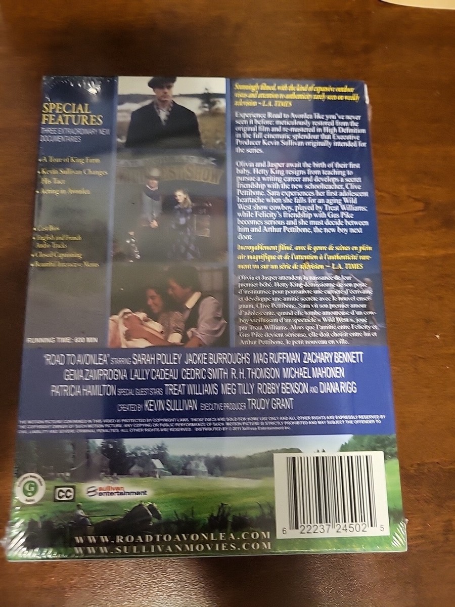 Road to Avonlea: the Complete Fourth Season (DVD, 1993) for