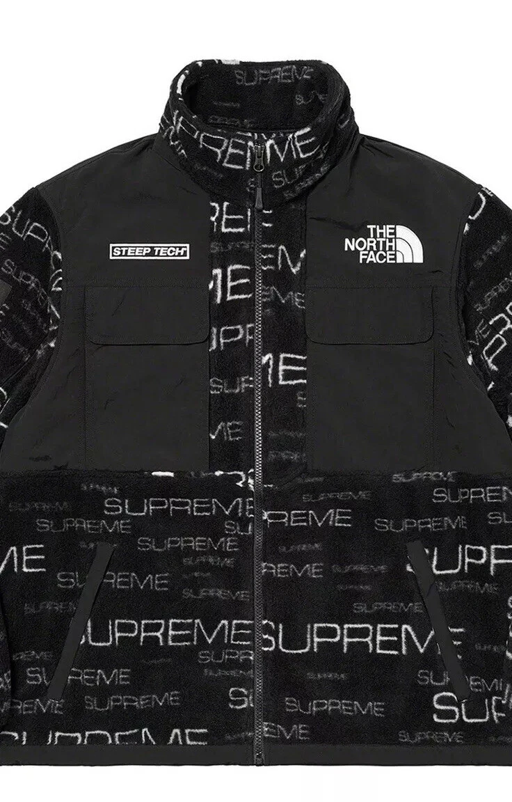 Supreme The North Face Steep Tech Fleece Jacket Size XL Black Brand New FW21 NWT