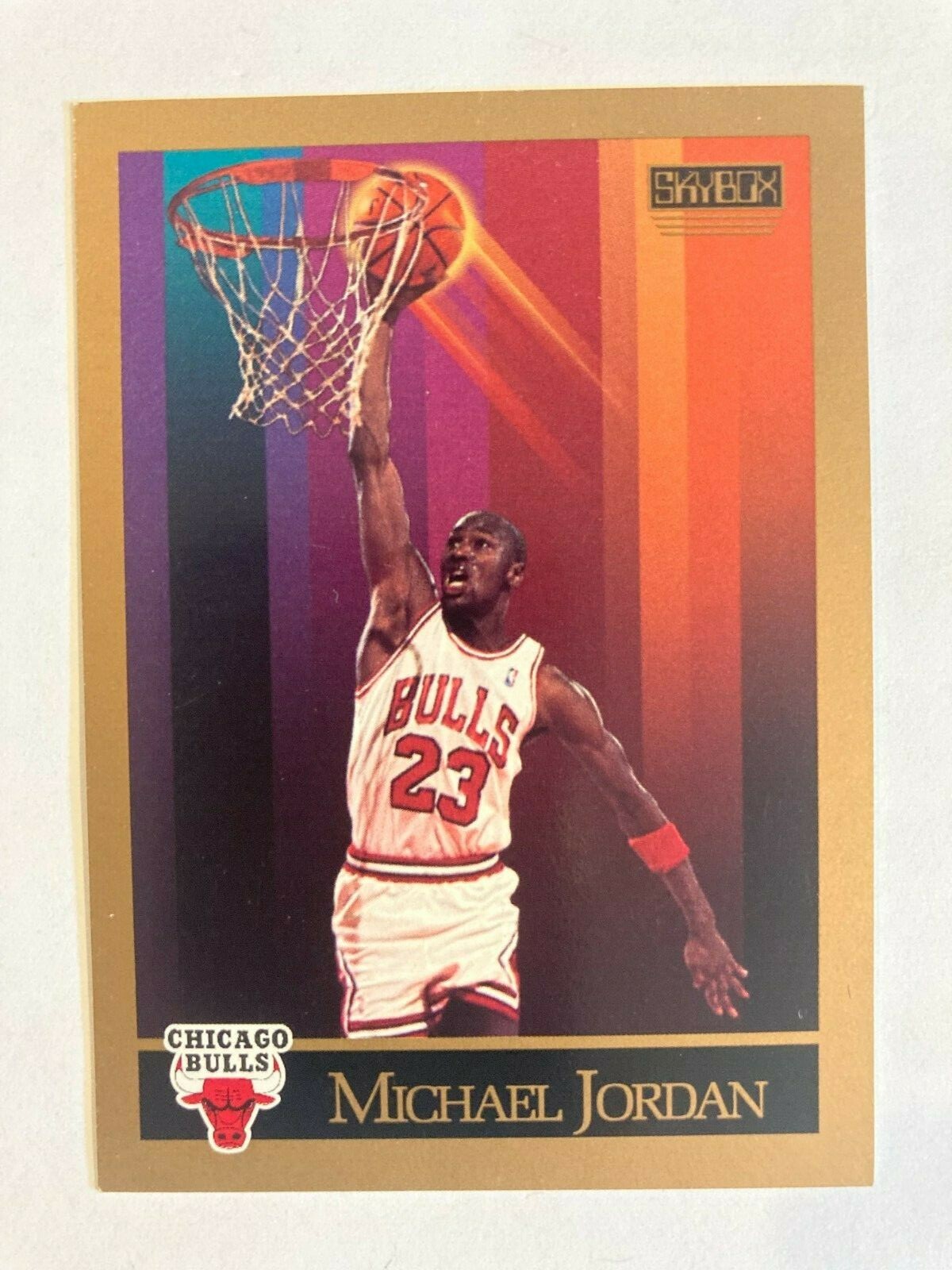 Michael Jordan 1990 Skybox #41 Chicago Bulls HOF B6