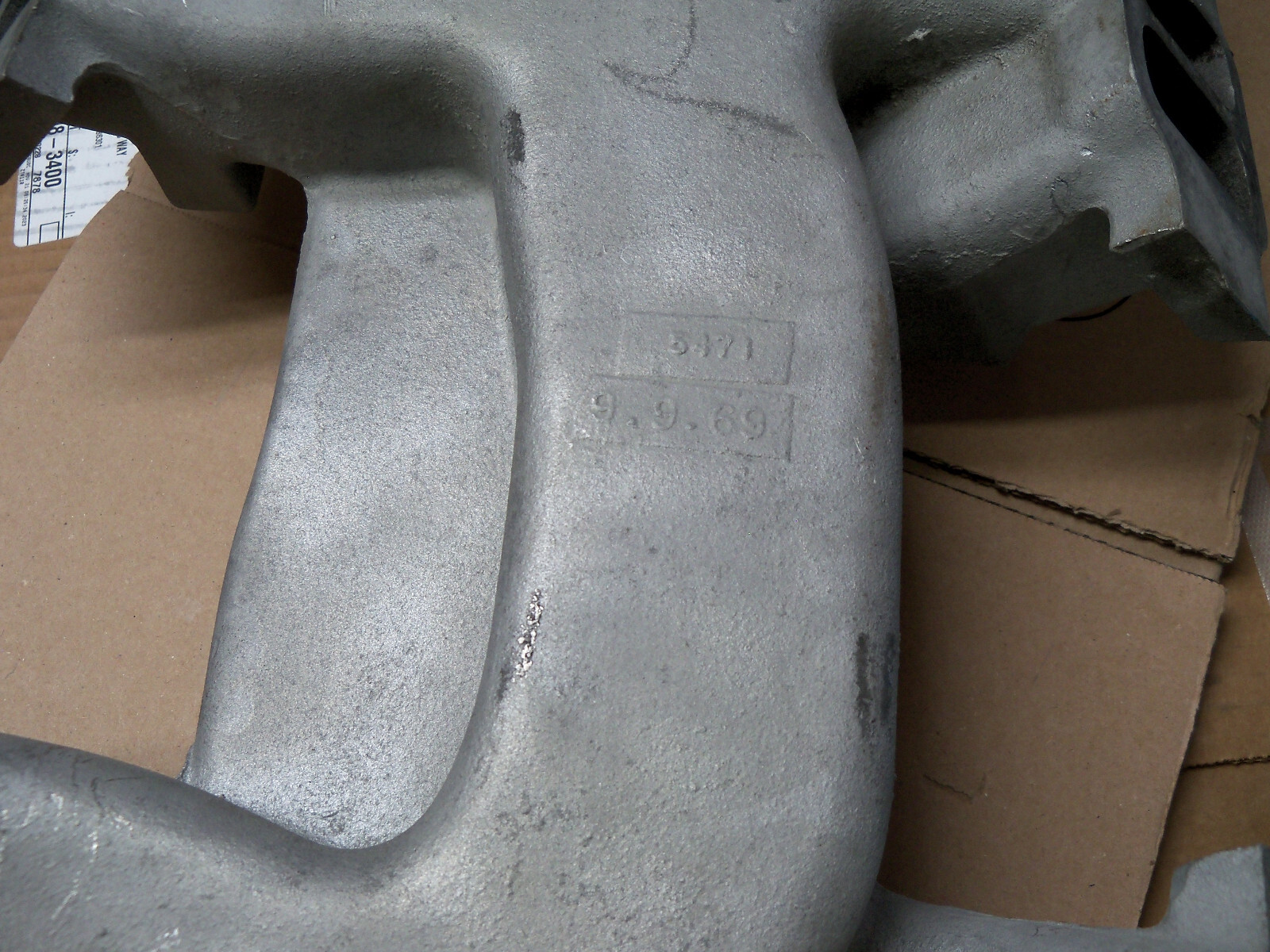 1970 PONTIAC Ram Air IV Heads, intake & exh manifolds, ready to run 70