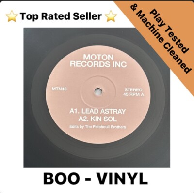 The Patchouli Brothers - Lead Astray Funk Soul Disco 12  Vinyl Record 2021 Ex